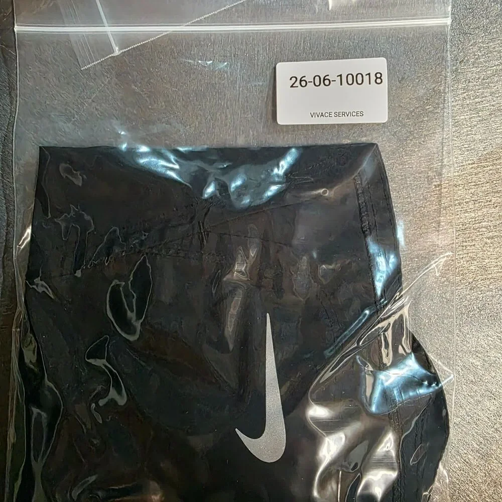 Nike Crew Running Shorts Women’s M Dri-Fit Black Reflective CJ2400 Lined